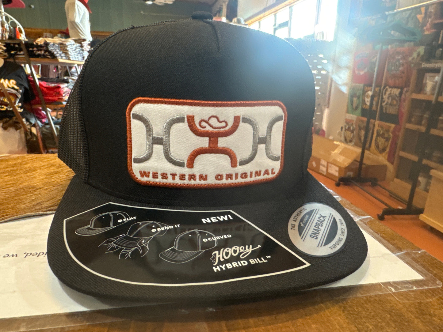Hooey Loop Blk/Orange cap 🧢