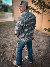 Load image into Gallery viewer, Wrangler Faded Jean Aztec Shacket
