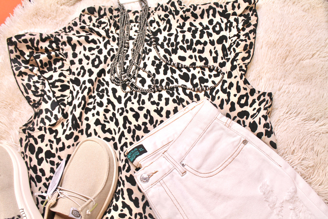 Leopard Top