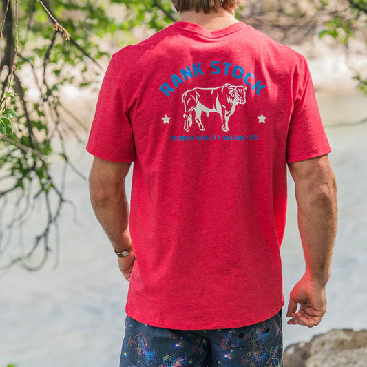 Hooey Rank Stock Red Tee