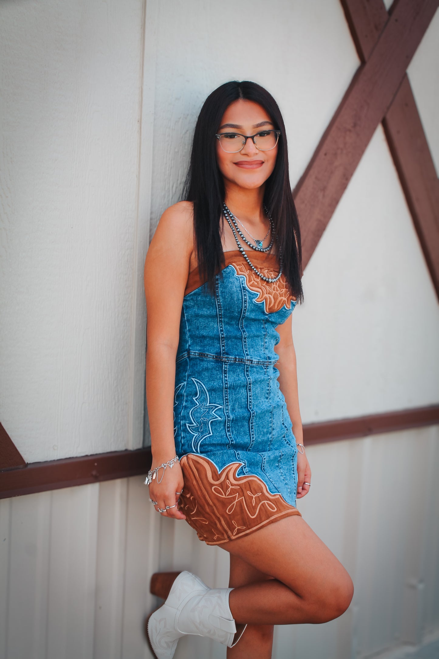 Wild West Denim Dress
