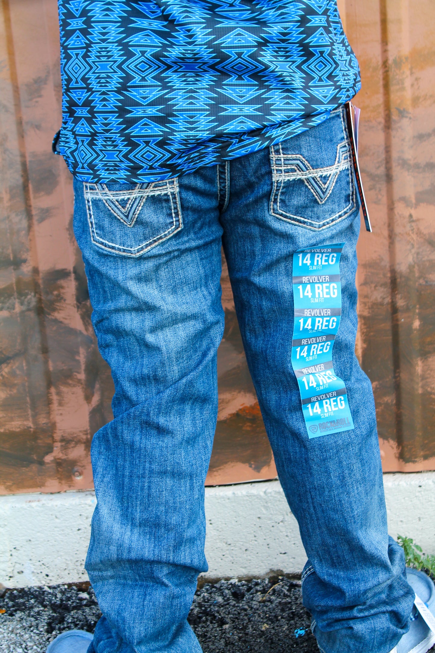 Rock & Roll Revolver Slim Fit- Boys