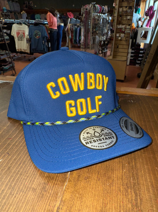Cowboy Golf Navy Blue & Yellow 🧢
