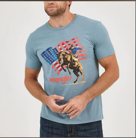 Wrangler Men American Cowboy Tee