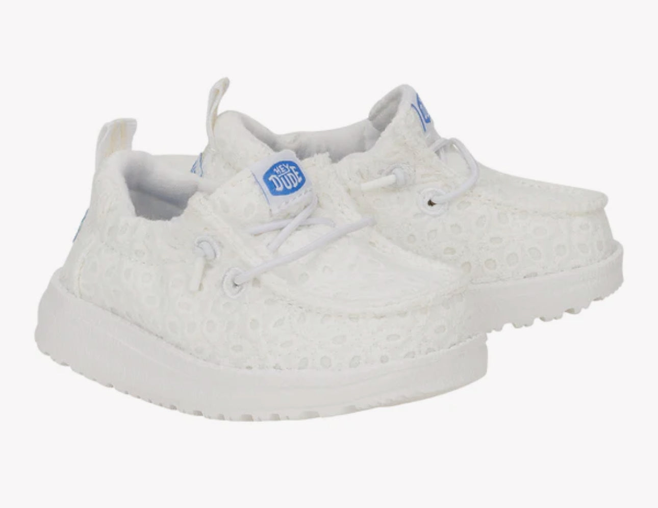 LilDude Slip On Prints White