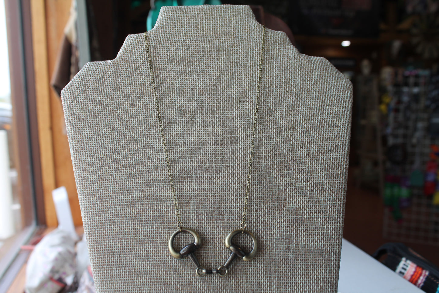 Snaffle Bit Necklace
