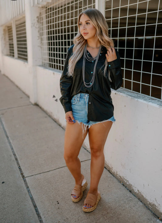 Leather Lux-Midnight