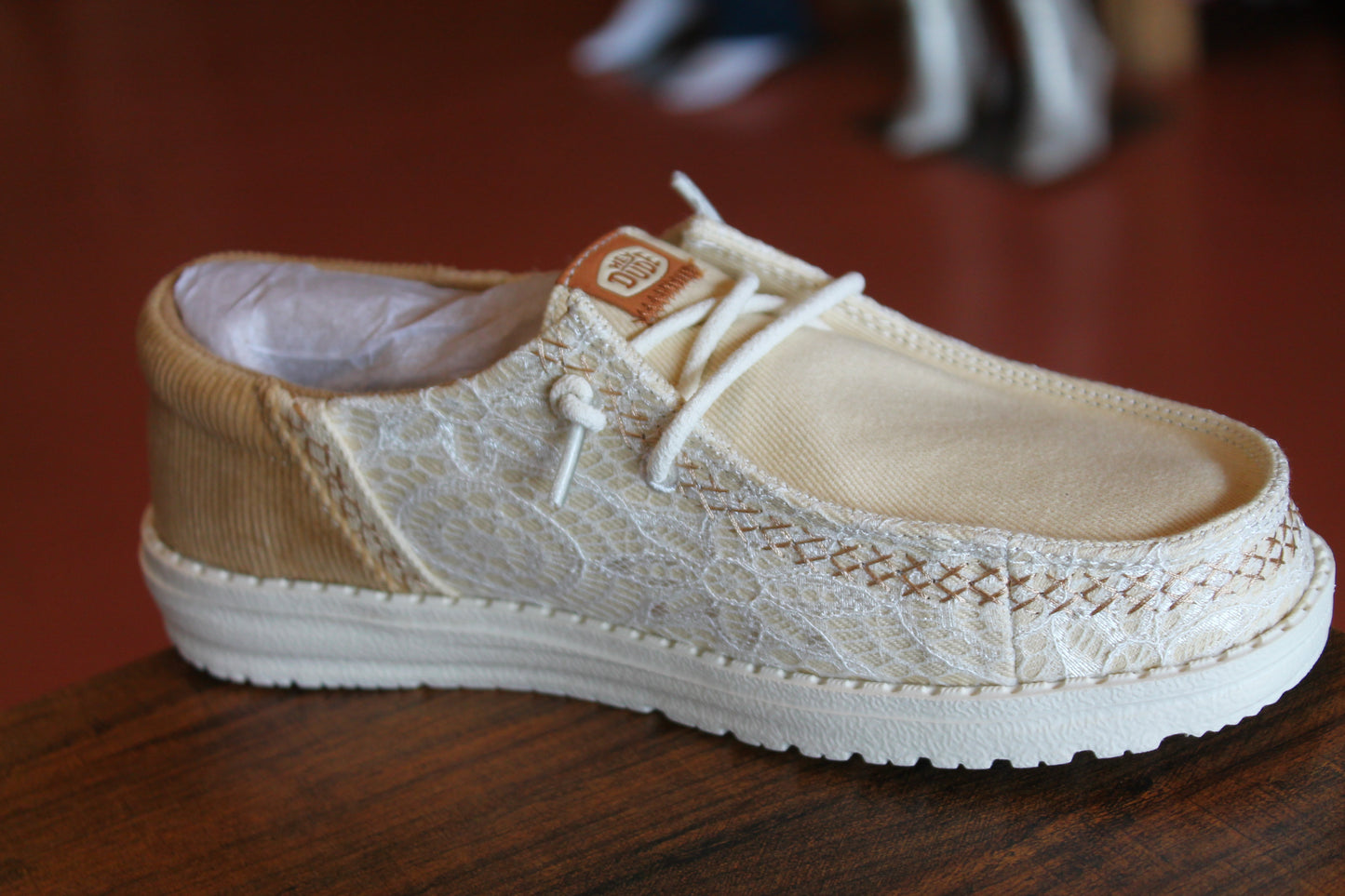 Wendy Funk Patchwork Off White/Tan