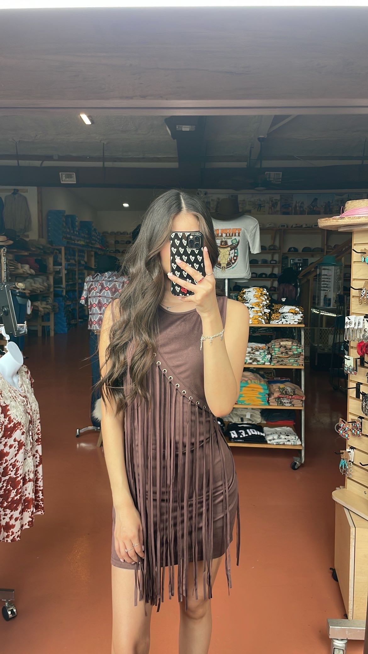 R&R Women's Brown Beauty Dress