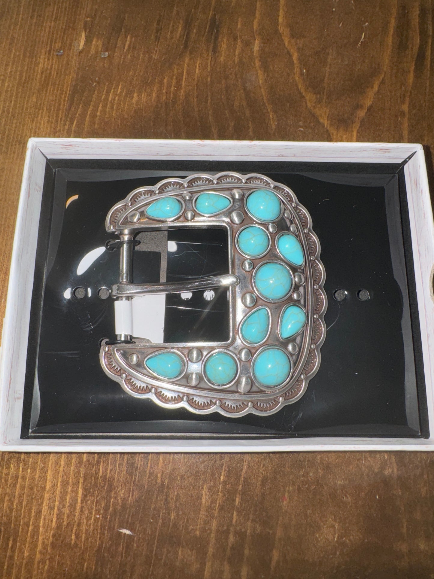 Women's Turquoise Stone Buckle