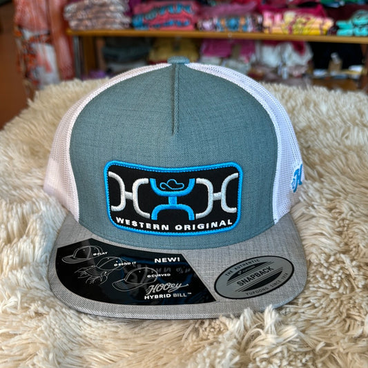 LOOP Teal/White Hooey Cap