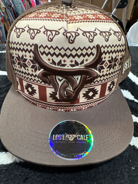 Lost Calf brown Aztec 🧢