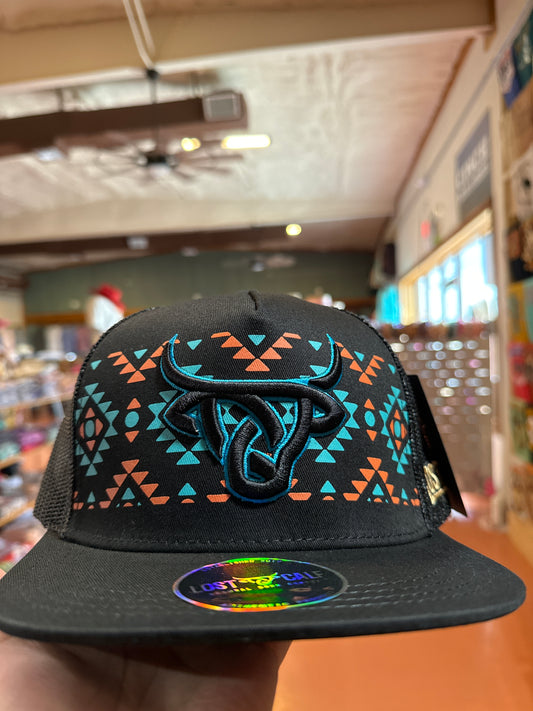 Lost Calf Aztec Tribe Cap
