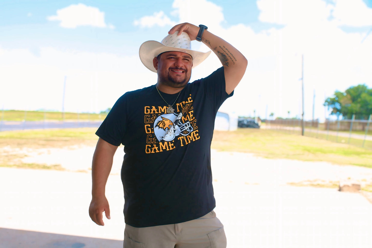 RH Bobcat Helmet Spirit Tee (Adult)