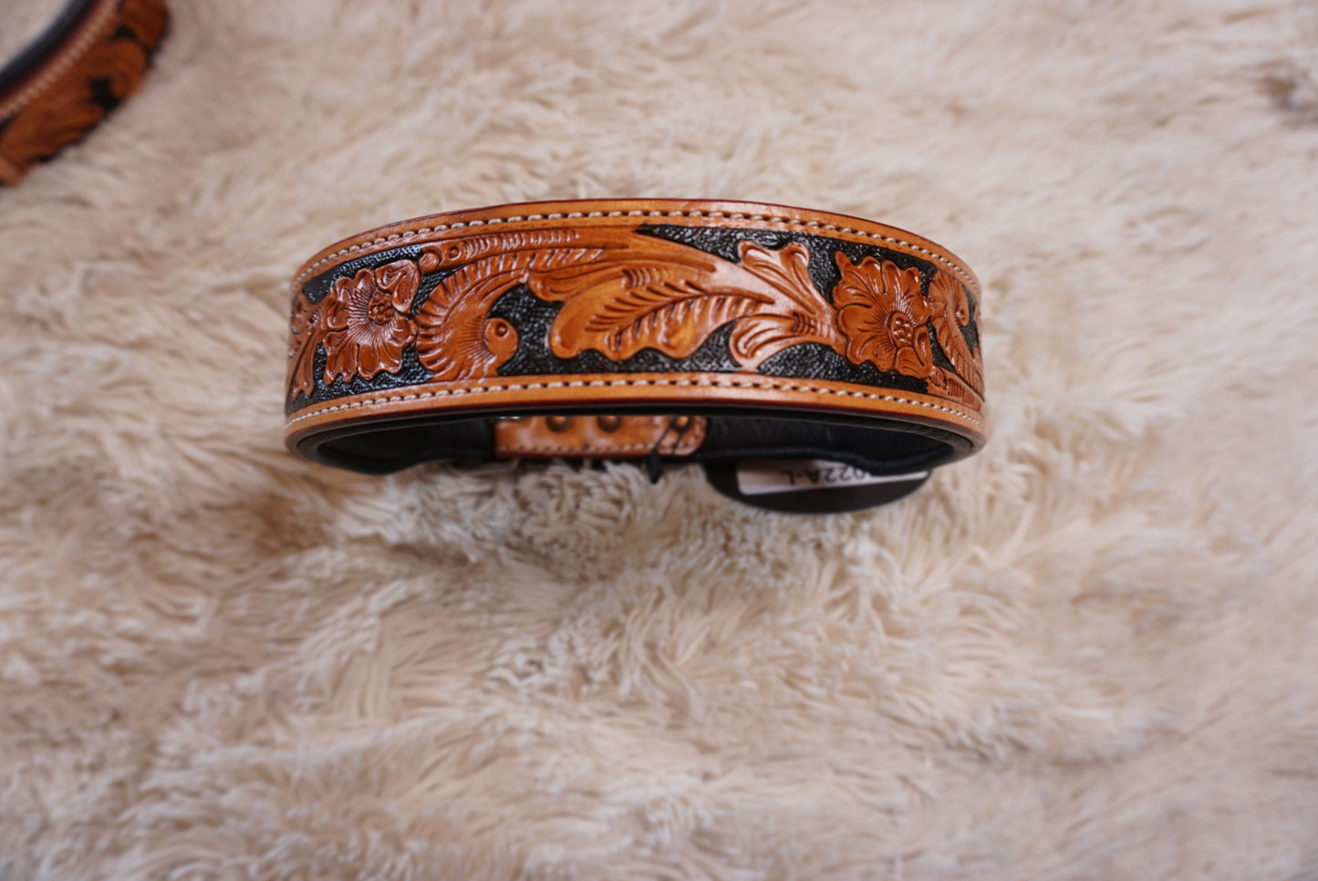 Tooled Dog Collar