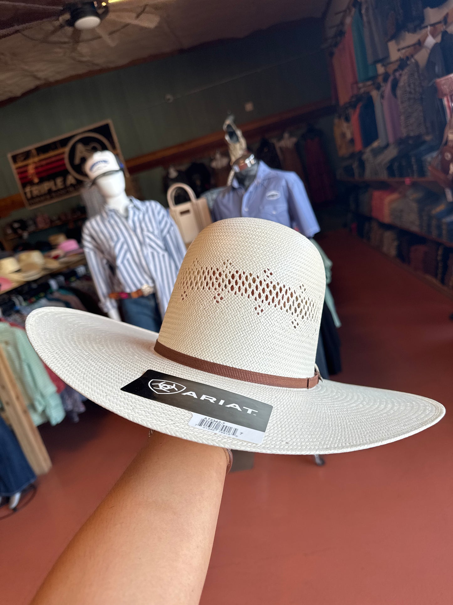 Ariat Open Crown 20X 4 1/2 Brim
