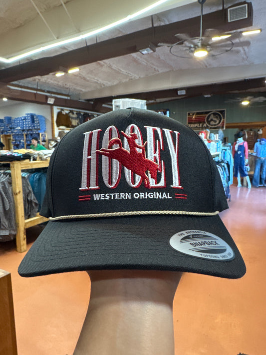 Hooey Wild Ride Red/Blk Cap