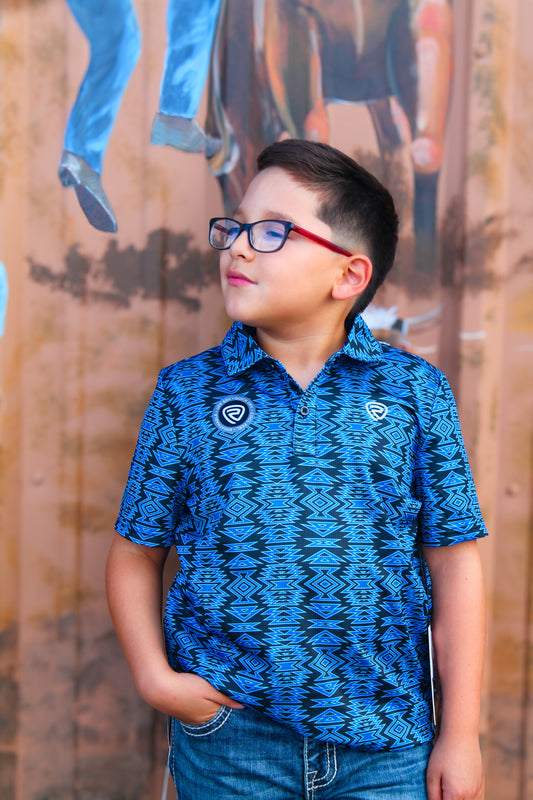 Boys ROCK & ROLL AZTEC POLO