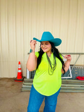 Load image into Gallery viewer, Neon Lime Green Dear Scarlett
