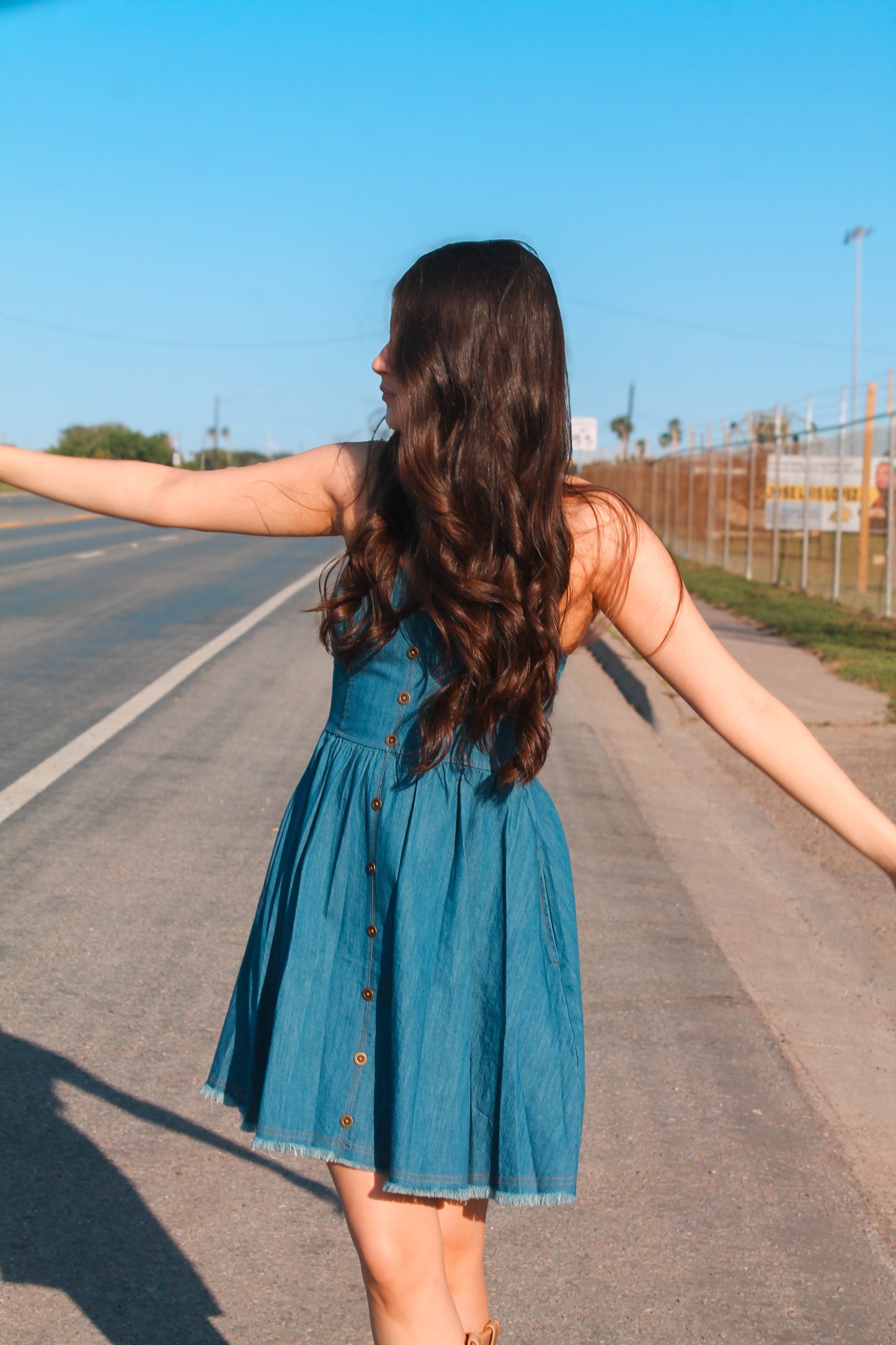 Rock & Roll Denim MiniDress