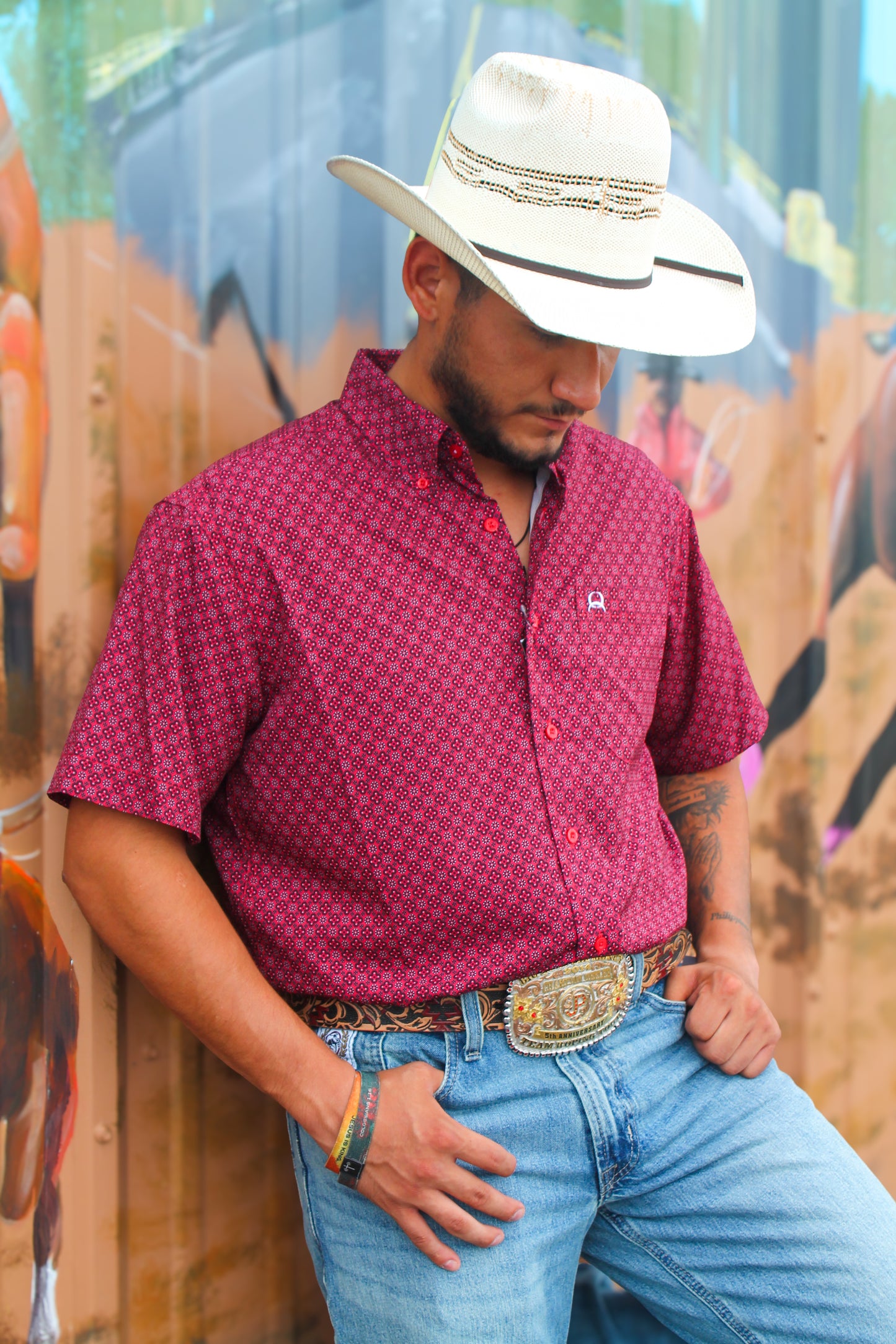 Cinch Arena Flex S/S- Red