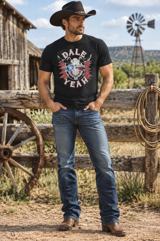 Rock & Roll Bull-Skull Tee