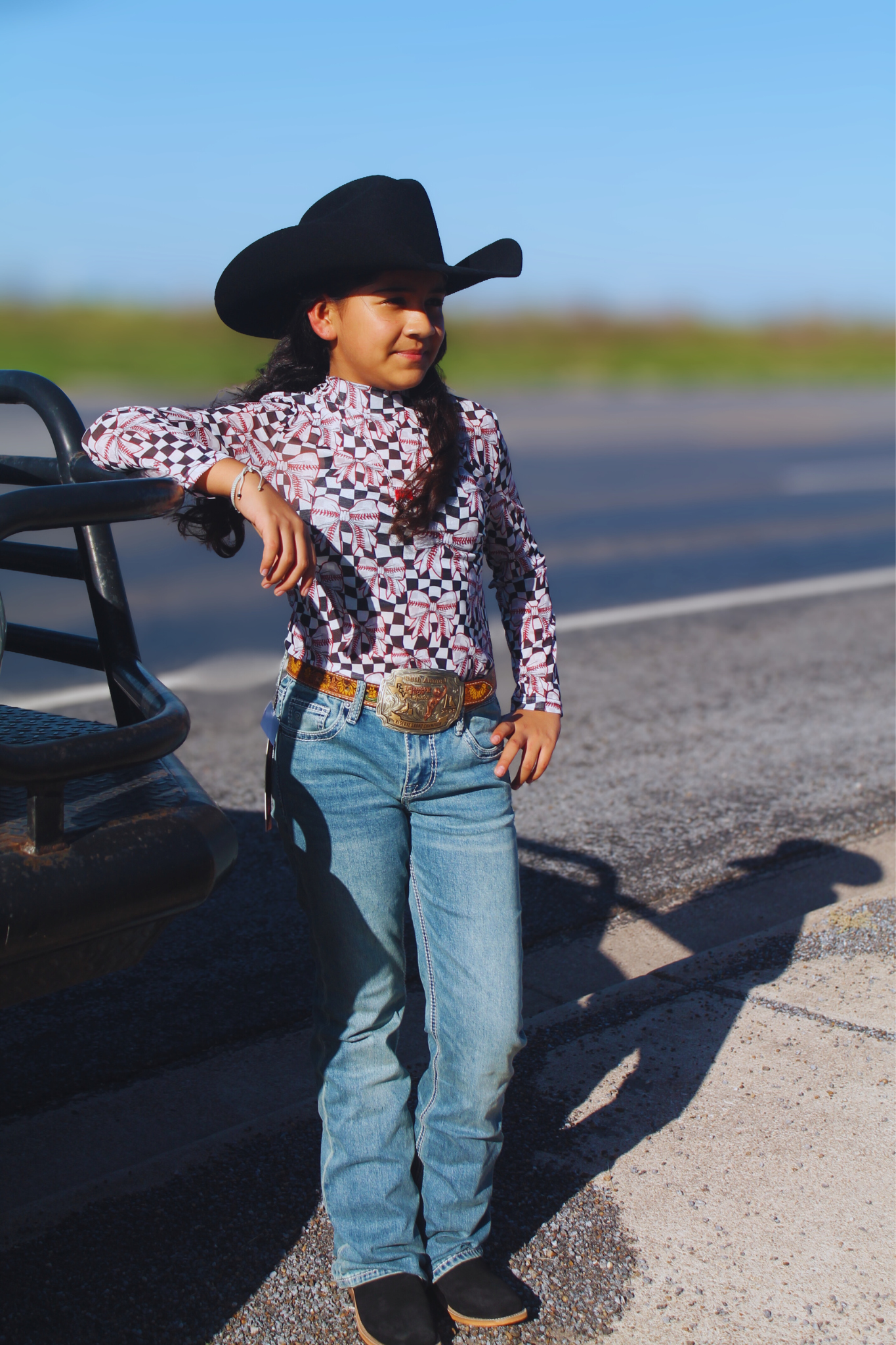 Dirt & Diamonds Mesh Top (Youth)