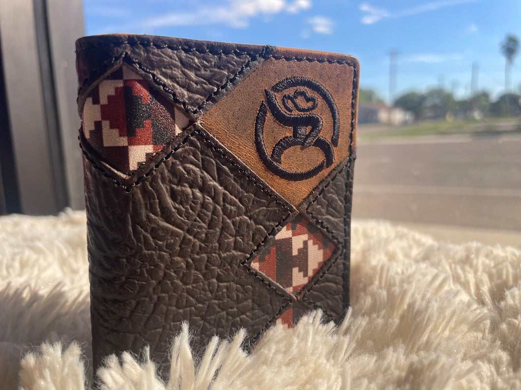 Hooey Tahonta Roughy Bifold Money Clip