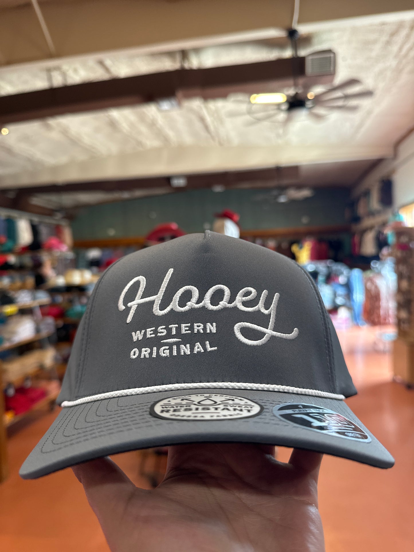 Hooey OG Grey/WH Cap🧢