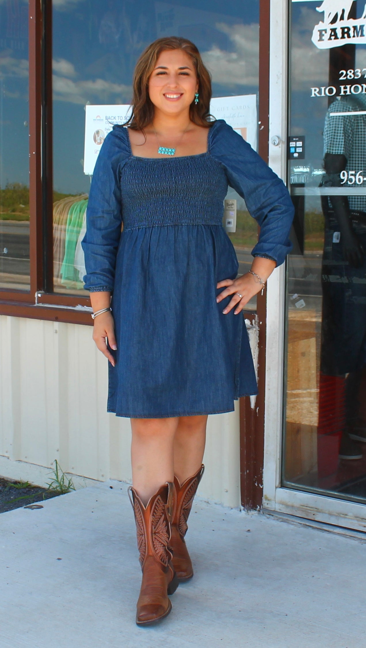 Wrangler Women’s Denim Dress- Retro