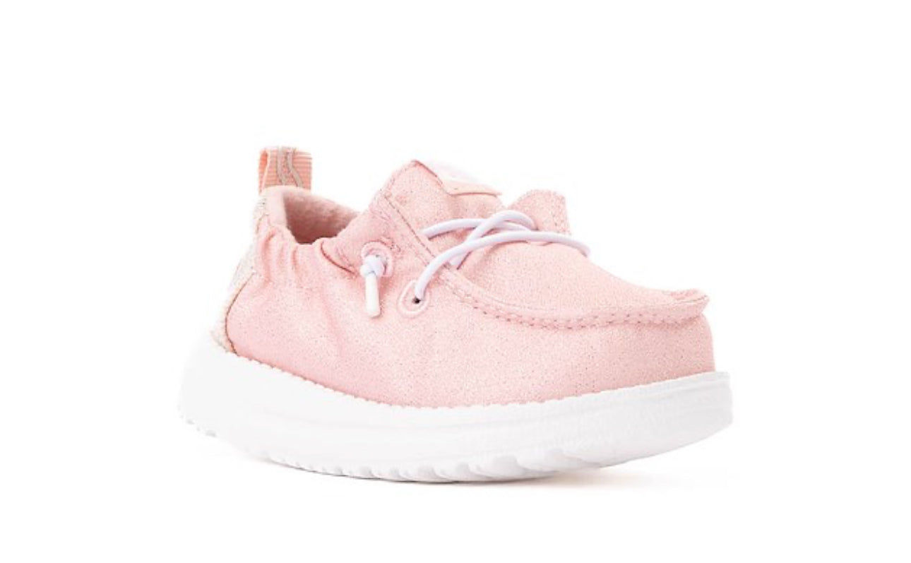 LilDude Slip On Rose Gold Metallic