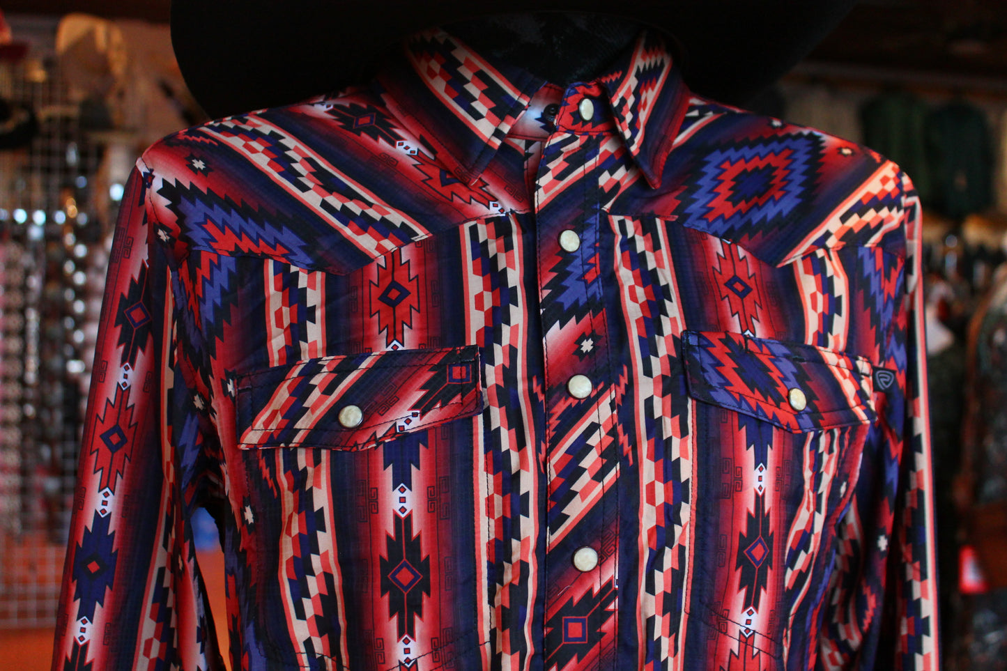 R&R Men’s Phoenix Tek Ls Pearlsnap
