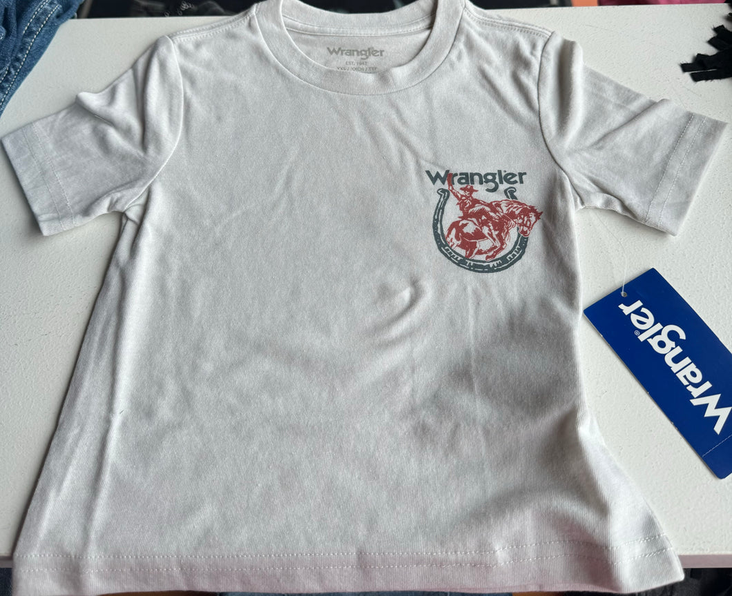 Wrangler Boys Horseshoe Tee