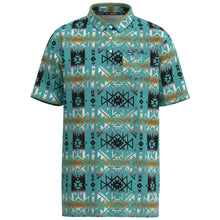 Load image into Gallery viewer, &quot;HOT SHOT&quot; TURQUOISE W/AZTEC POLO
