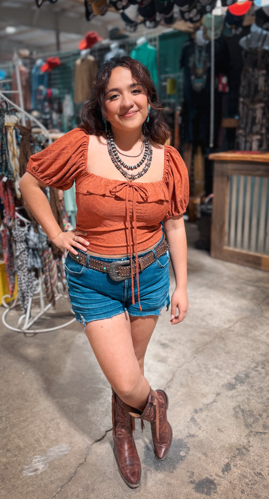 Ofelia Top (Rust)