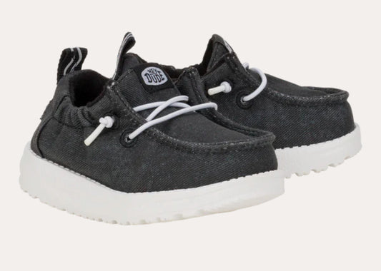 LilDude Slip On Core Blk