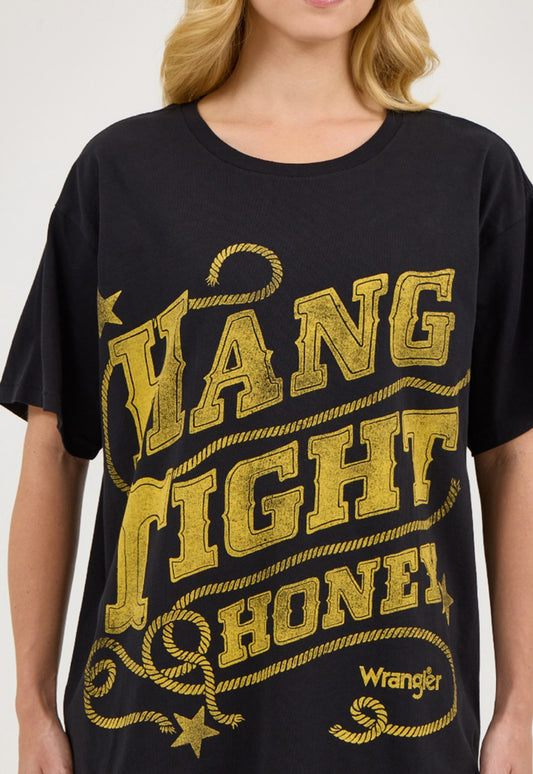 Wrangler X Lainey “Hang Tight Honey Tee”