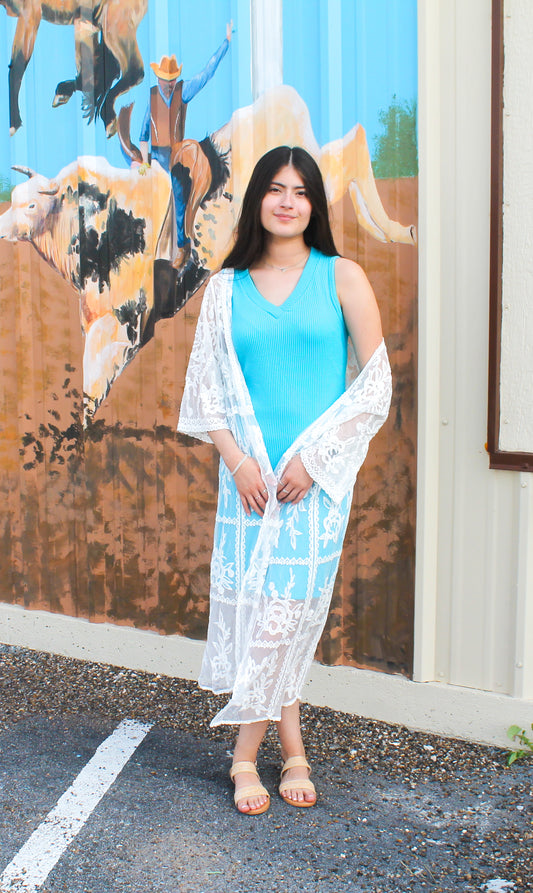 Savanna Jane Ivory Duster