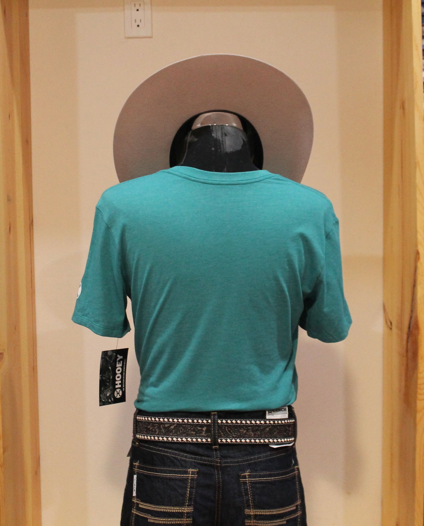 Hooey Men’s OG Teal Heather Short Sleeve