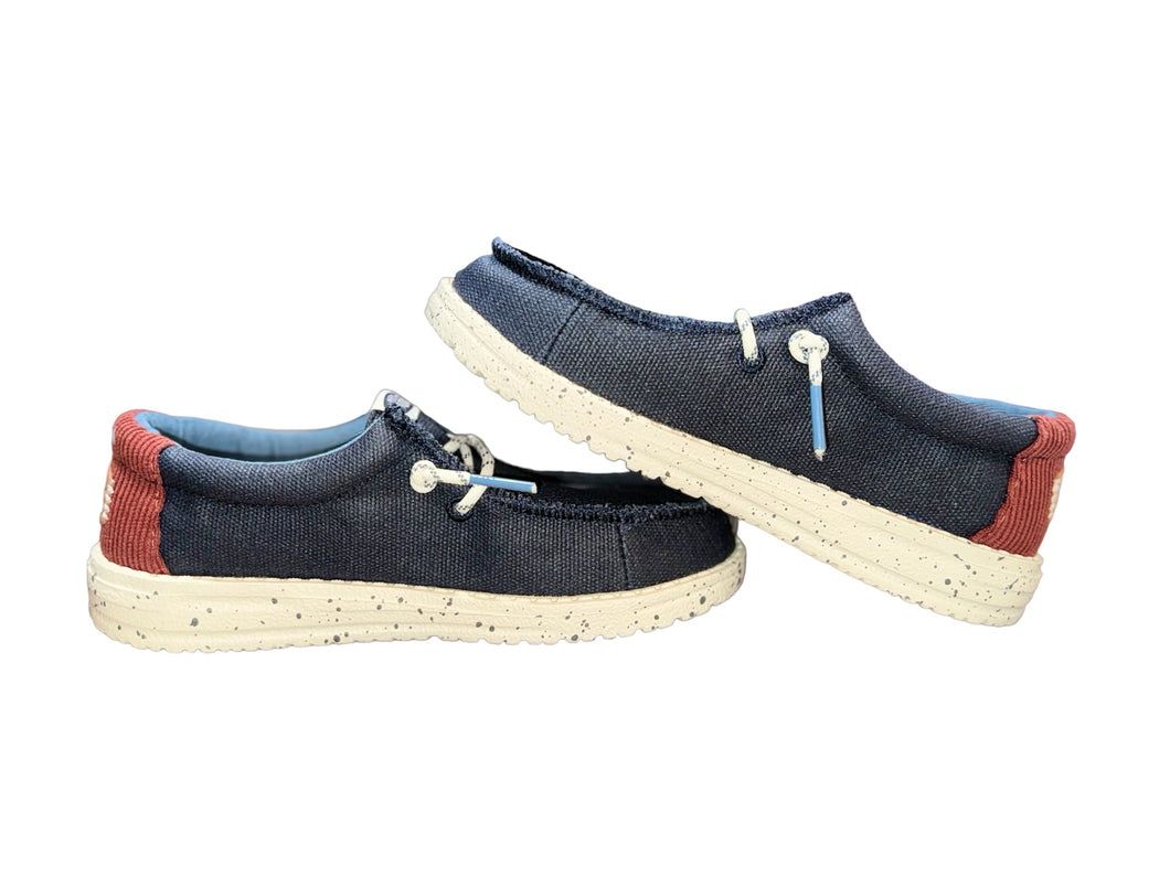 Wally Break Youth Hey Dude- Navy