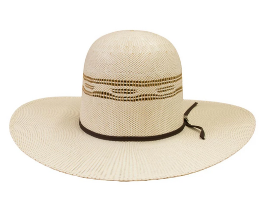 Twister Mens Rounded Crown Straw Hat