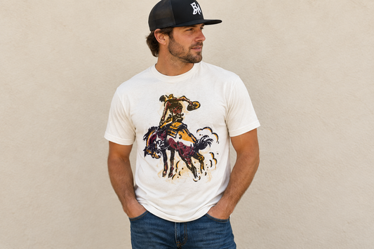 Red Bronco Tee