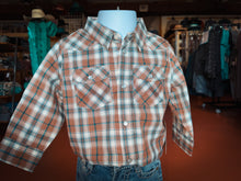 Load image into Gallery viewer, Wrangler Baby Boy Plaid Pearlsnap
