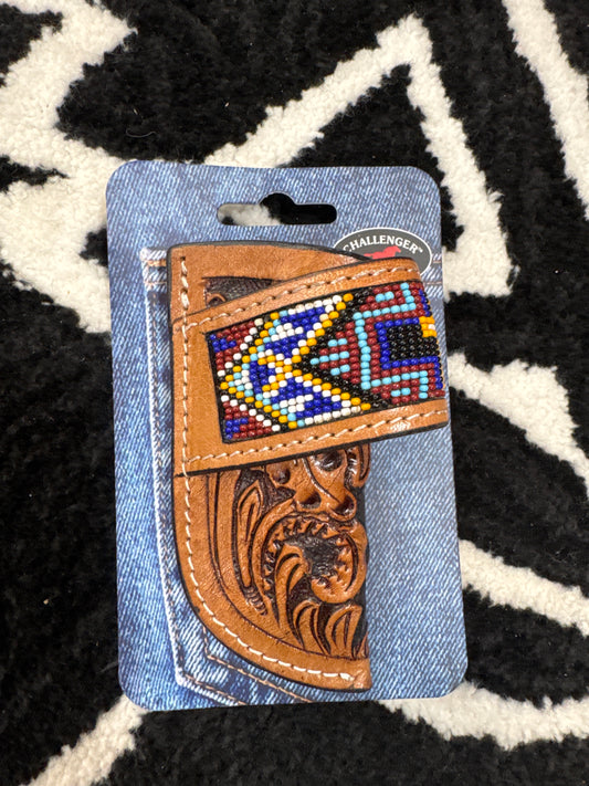 Beaded knife Sheath holder