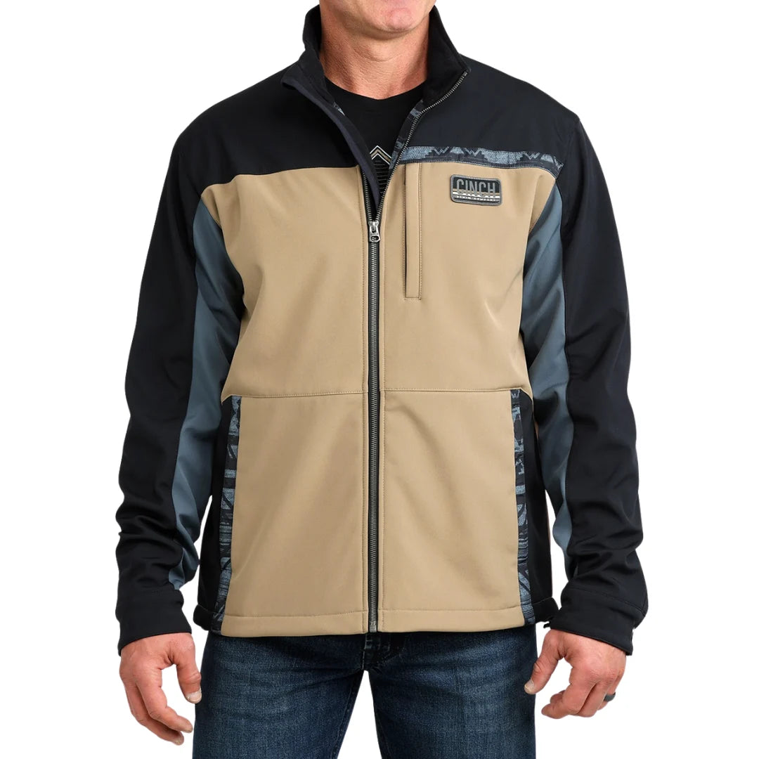 Cinch Men's Multi Colorblock Bonded Jacket