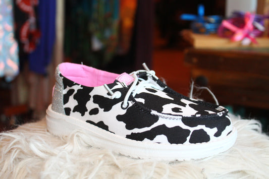 Wendy Youth Cowgirl Sparkle Black/White