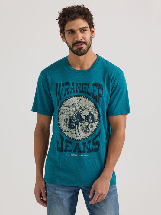 Men's 'Wrangler Jeans Circle Rider' Tee