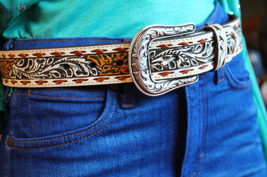 Women’s Howdy Tooled Belt