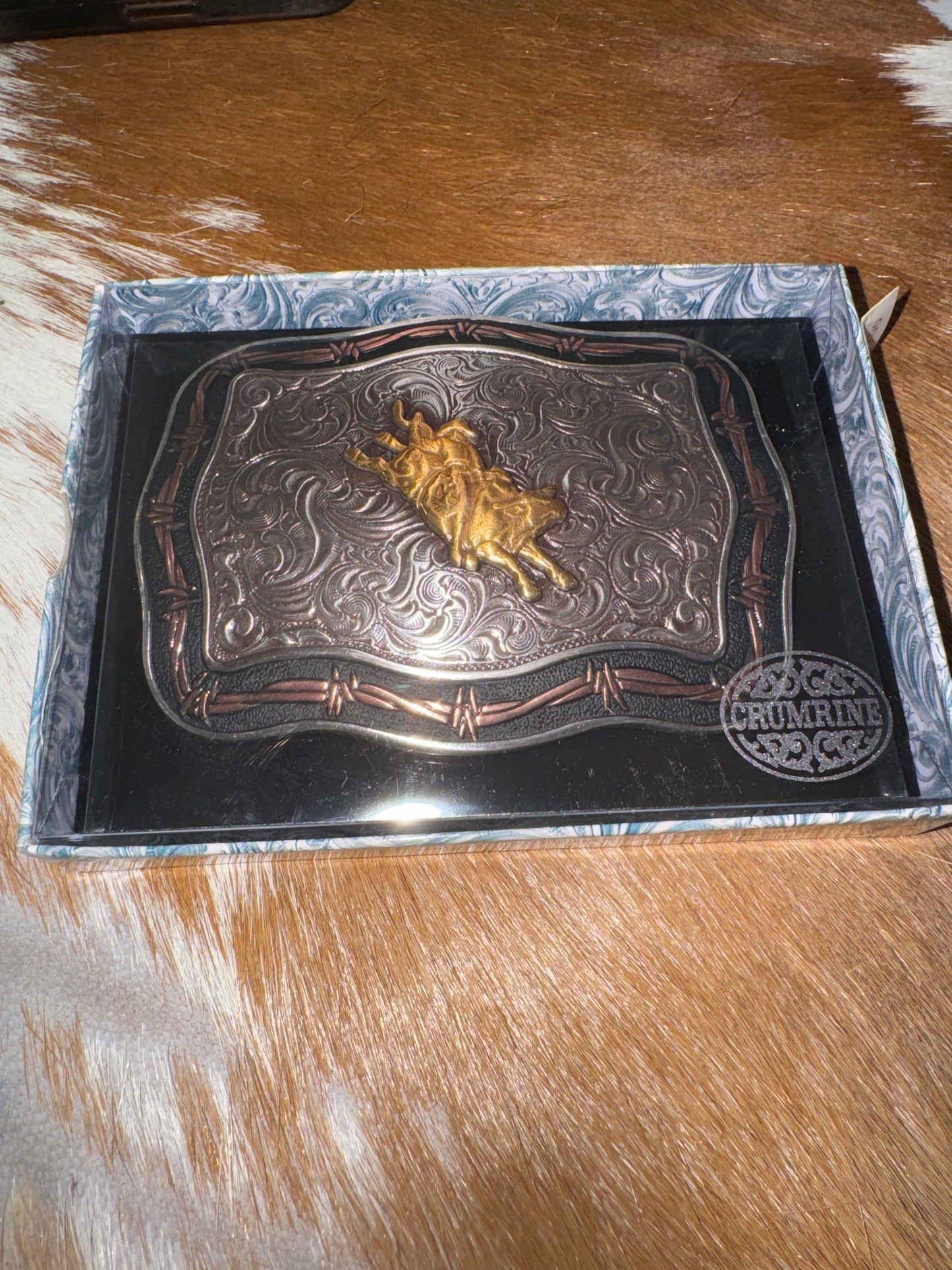 Bull Rider Buckle