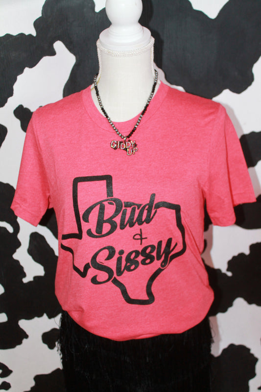 Bud & Sissy Texas Tee